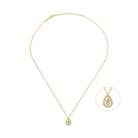 Necklace Kurshuni Woman in Silver KR1046-20YG